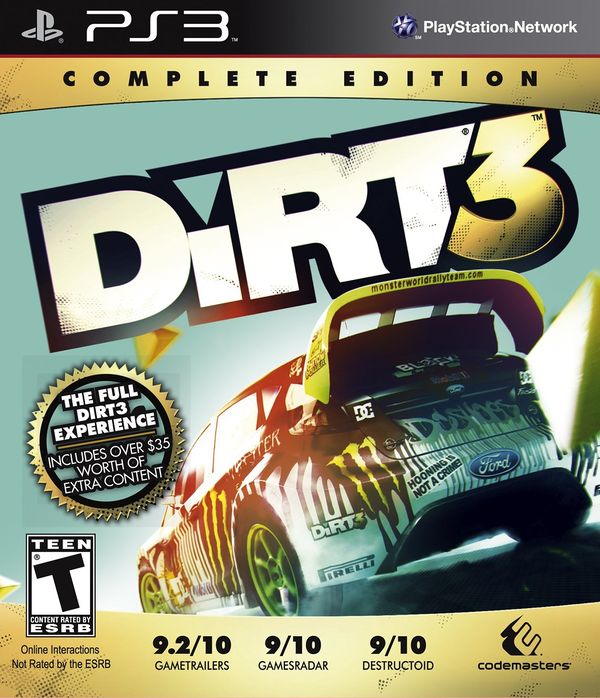 dirt 3 ps3