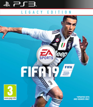 FIFA 19: Legacy Edition cover or packaging material - MobyGames